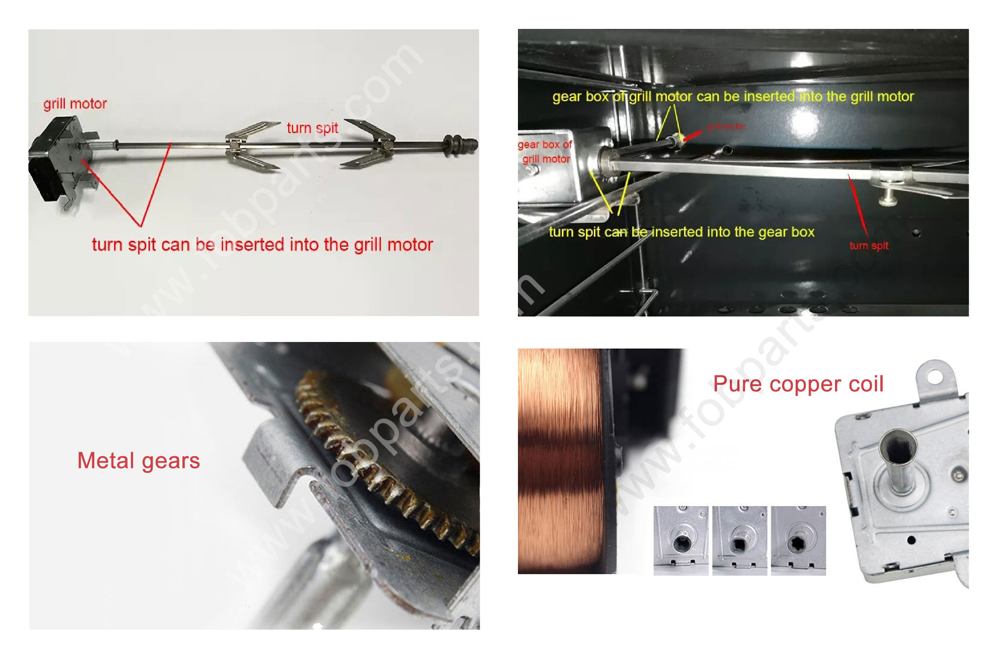 KXTYZ-1 Grill Motor